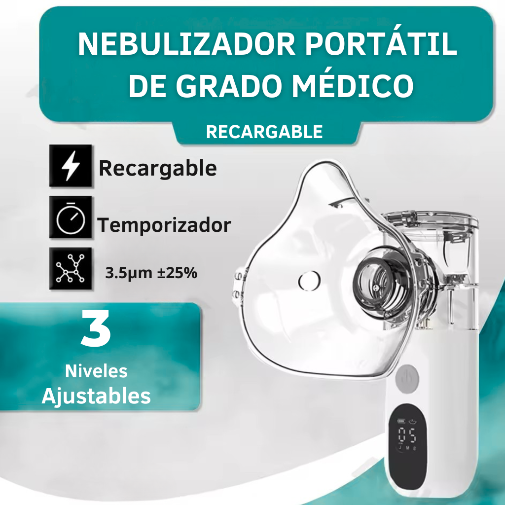 Kit Nebulizador Premium de Grado Médico